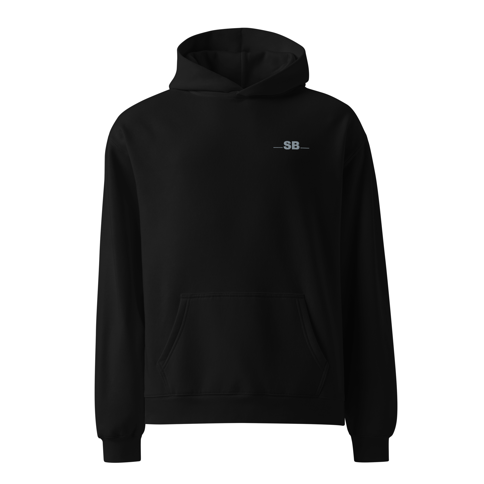 SIDEBAND HOODIE — BLACK